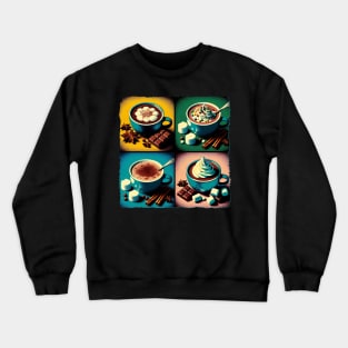 Hot Cocoa Pop: A Warm Embrace of Art and Comfort - Hot Chocolate Crewneck Sweatshirt